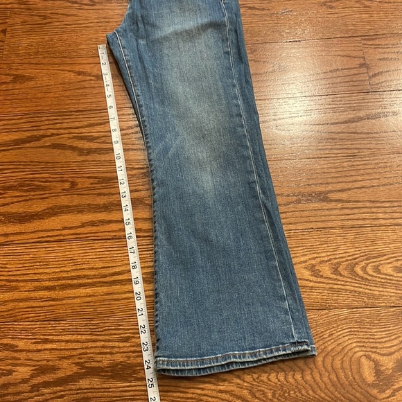 Forever 21 NWT women’s mid rise denim stretch jeans wide leg 29 waist - Picture 10 of 10